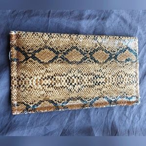 Snakeskin Eyeglass Case